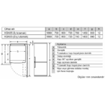 Alttan Donduruculu Buzdolabı (BD3055WECN) - Görsel 6