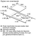 Elektrikli Ocak - 60 cm - Çerçevesiz Yüzey (OR06ET011) - Görsel 4